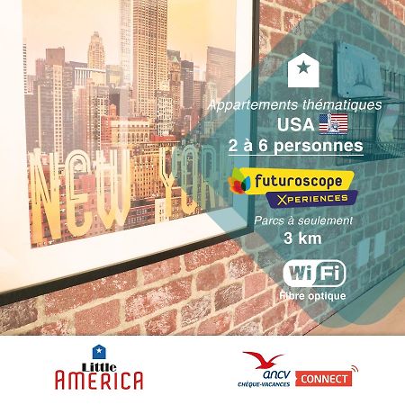 Little America - Appart Hotel 3Km Futuroscope Jaunay-Clan Kültér fotó