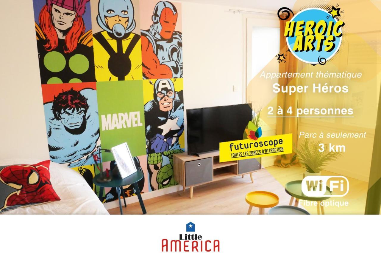 Little America - Appart Hotel 3Km Futuroscope Jaunay-Clan Kültér fotó