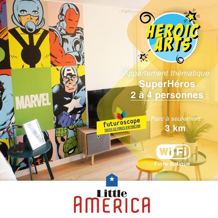 Little America - Appart Hotel 3Km Futuroscope Jaunay-Clan Kültér fotó